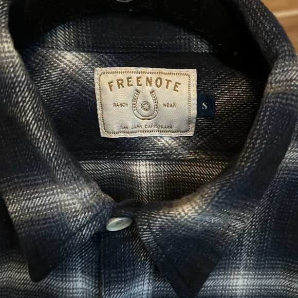 Freenote Cloth Woven Plaid Button Down - Picture 2 of 3